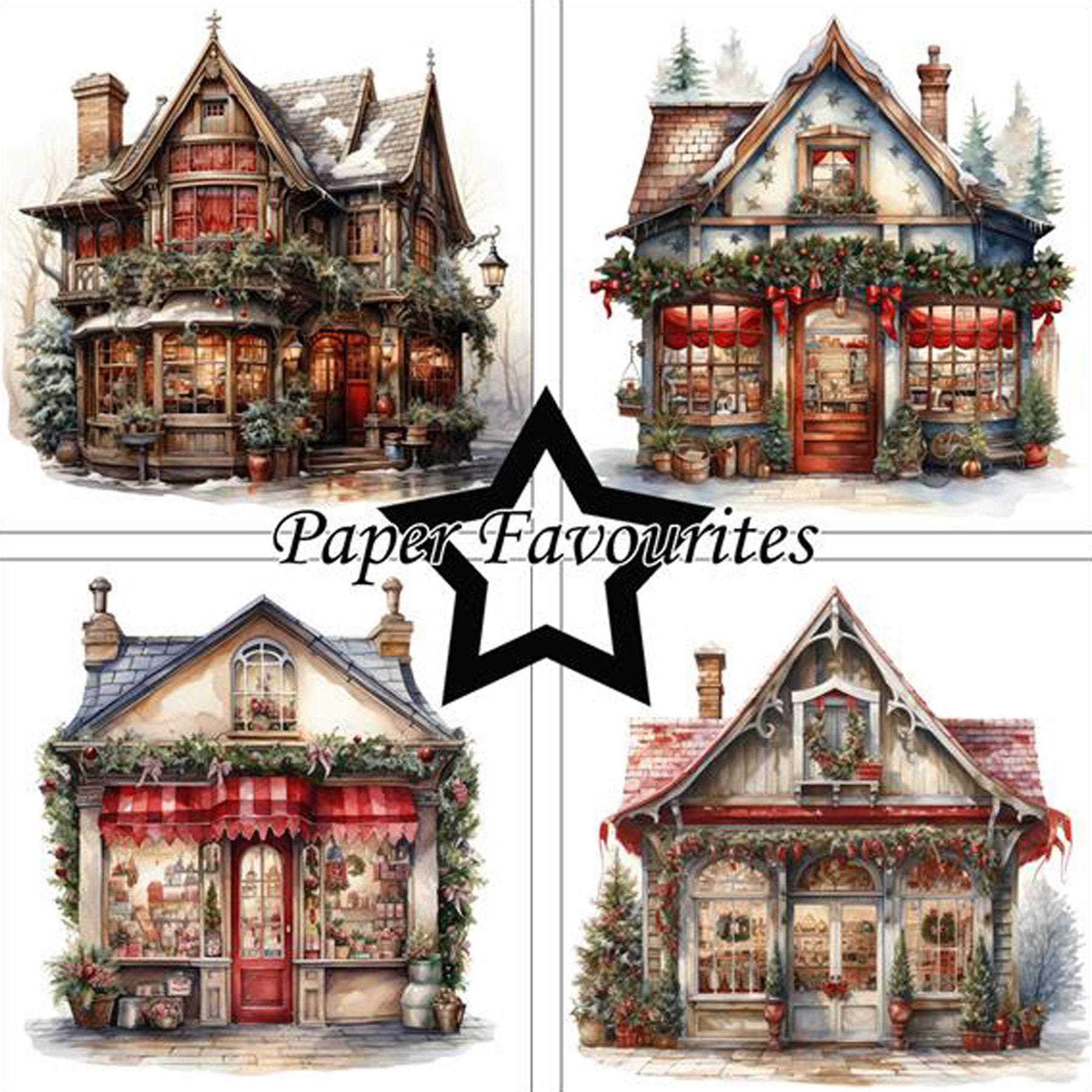 Crealive Paper Pad 200 g/m2 - 12’’ x 12’’ - Christmas House

Inhalt:
•	8 Blatt
•	8 Designs
 
Spezifikationen:
•	12’’ x 12’’ (30.5 cm x 30.5 cm)
•	200 g/m2
•	einseitig bedruckt
•	säure- und ligninfrei
 
Dieses Paper Pad ist geeignet für:
•	Karten
•	Boxen
•	3D-Projekte
•	Geschenkboxen & Verpackungen
•	Plotten
•	Scrapbooking
•	Basteln mit Kindern
