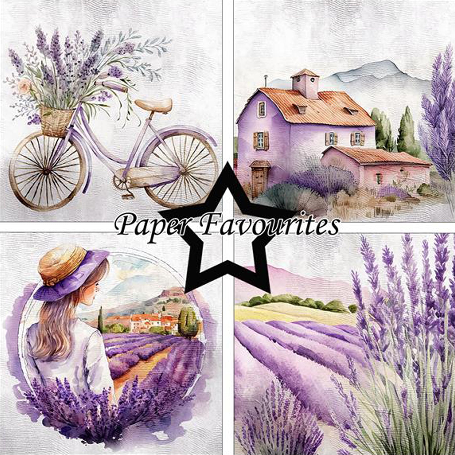 Crealive Paper Pad 200 g/m2 - 12’’ x 12’’ - Lavender

Inhalt:
•	8 Blatt
•	8 Designs
 
Spezifikationen:
•	12’’ x 12’’ (30.5 cm x 30.5 cm)
•	200 g/m2
•	einseitig bedruckt
•	säure- und ligninfrei
 
Dieses Paper Pad ist geeignet für:
•	Karten
•	Boxen
•	3D-Projekte
•	Geschenkboxen & Verpackungen
•	Plotten
•	Scrapbooking
•	Basteln mit Kindern
