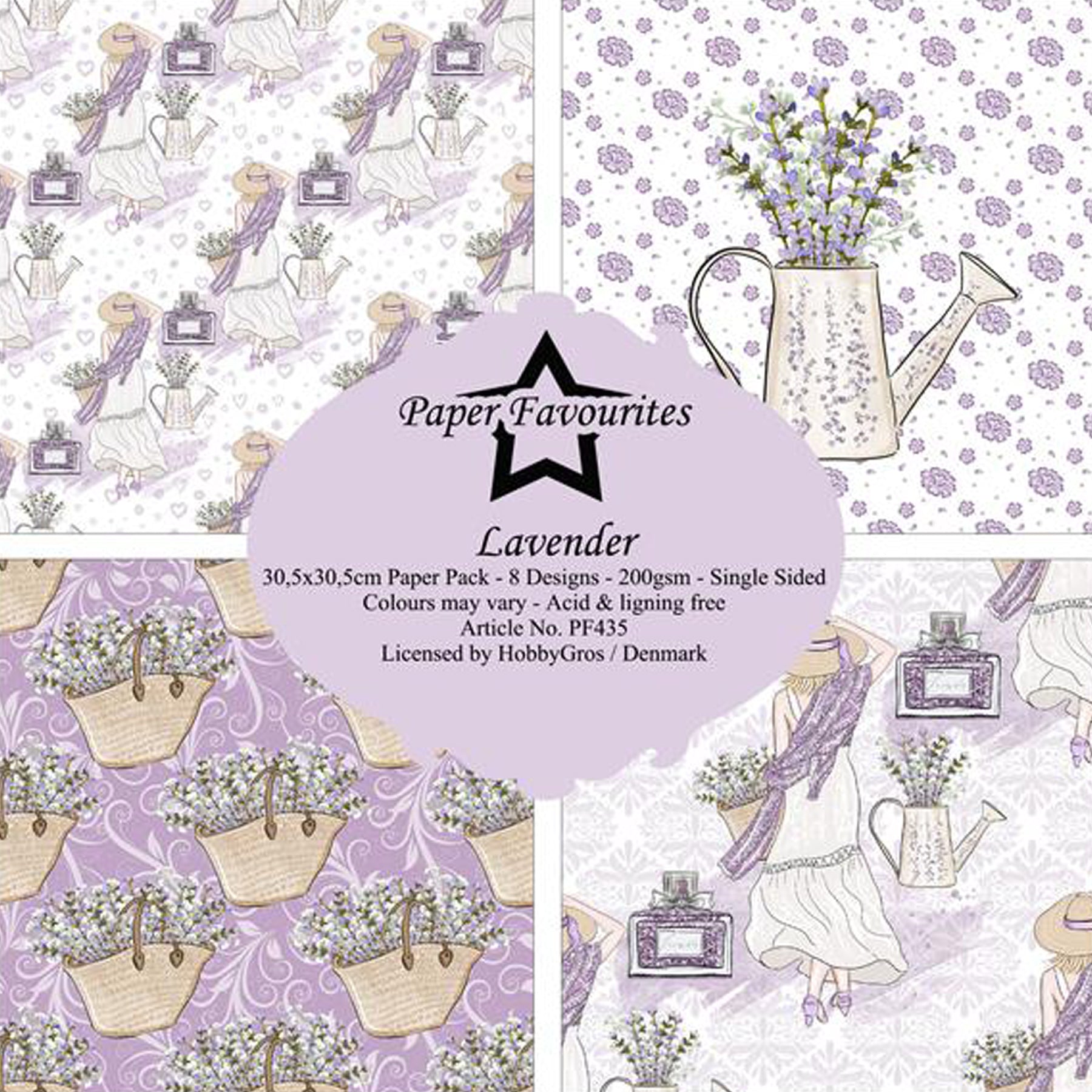 Crealive Paper Pad 200 g/m2 - 12’’ x 12’’ - Lavender

Inhalt:
•	8 Blatt
•	8 Designs
 
Spezifikationen:
•	12’’ x 12’’ (30.5 cm x 30.5 cm)
•	200 g/m2
•	einseitig bedruckt
•	säure- und ligninfrei
 
Dieses Paper Pad ist geeignet für:
•	Karten
•	Boxen
•	3D-Projekte
•	Geschenkboxen & Verpackungen
•	Plotten
•	Scrapbooking
•	Basteln mit Kindern
