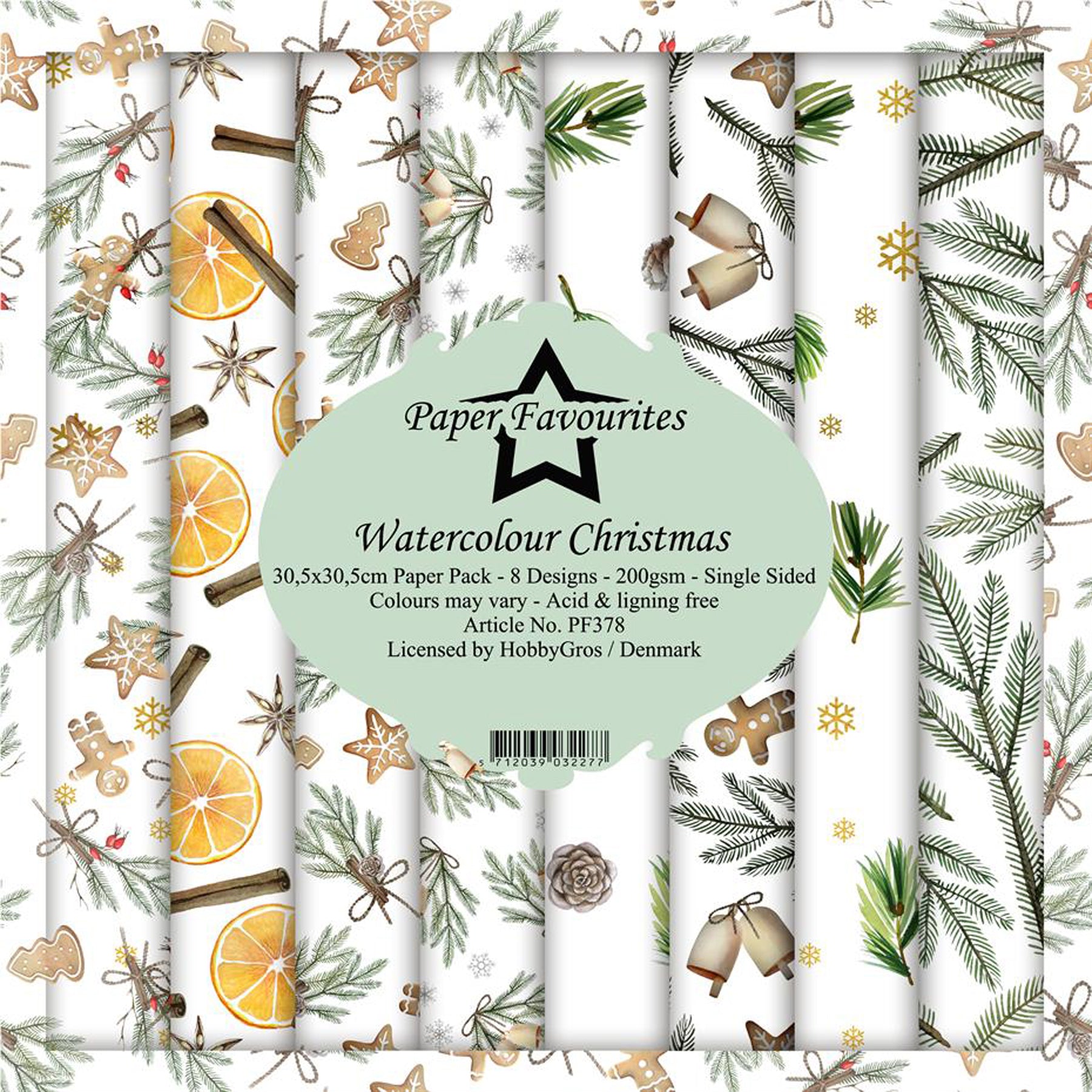 Crealive Paper Pad 200 g/m2 - 12’’ x 12’’ - Watercolour Christmas

Inhalt:
•	8 Blatt
•	8 Designs
 
Spezifikationen:
•	12’’ x 12’’ (30.5 cm x 30.5 cm)
•	200 g/m2
•	einseitig bedruckt
•	säure- und ligninfrei
 
Dieses Paper Pad ist geeignet für:
•	Karten
•	Boxen
•	3D-Projekte
•	Geschenkboxen & Verpackungen
•	Plotten
•	Scrapbooking
•	Basteln mit Kindern
