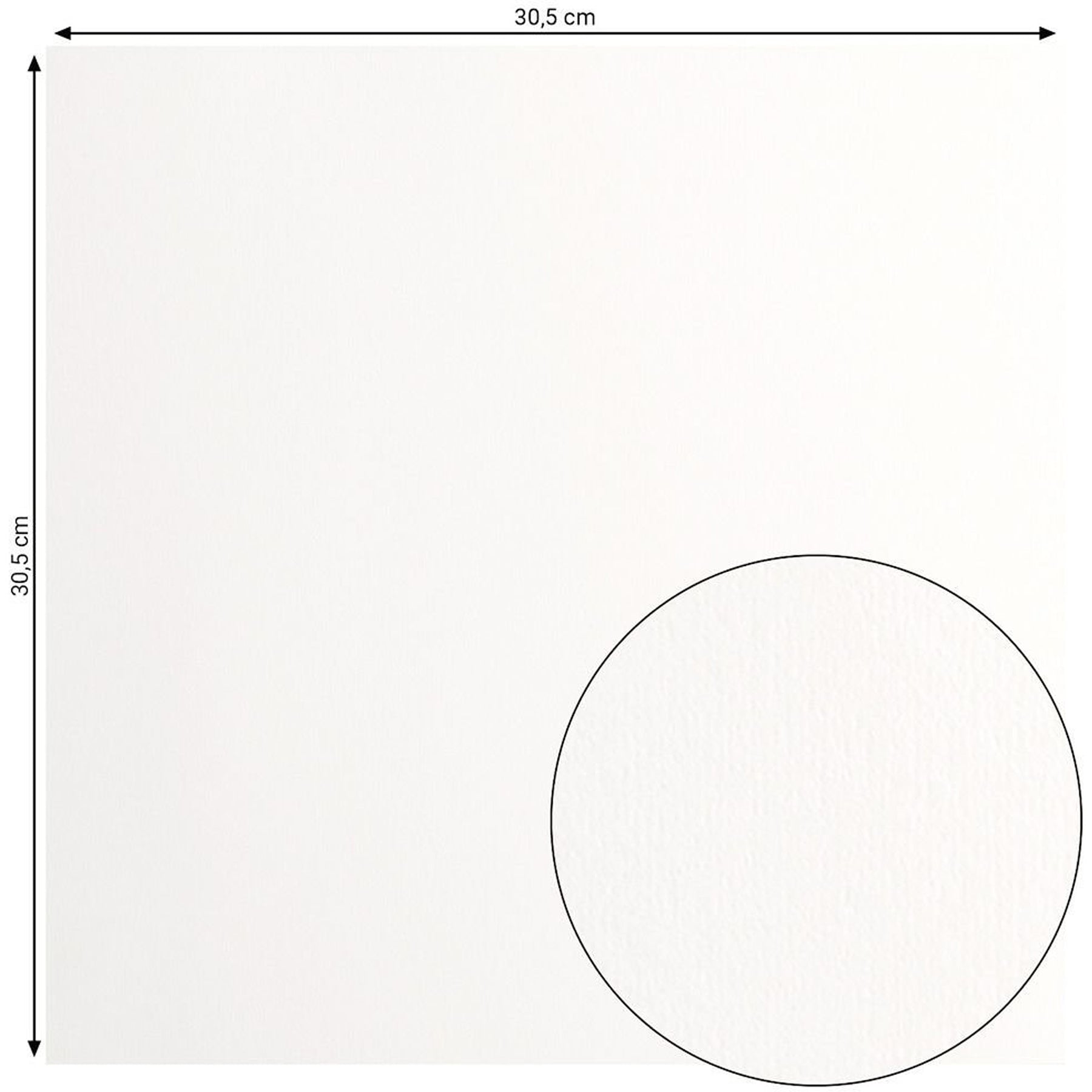 Crealive Cardstock Basic 216 g/m2 - 12’’ x 12’’ - Ivory  Spezifikationen:  12’’ x 12’’ (30.5 cm x 30.5 cm) 216 g/m2 beidseitig farbig (voll durchgefärbt) beschreibbar säurefrei glatt mit leicht rauer Oberfläche    Dieses Cardstock / Bastelpapier ist geeignet für:  Karten Karten-Verzierungen Plotten Stanzen Prägen Geschenkboxen Bastelpapier für die Schule oder Kindergarten Scrapbooking