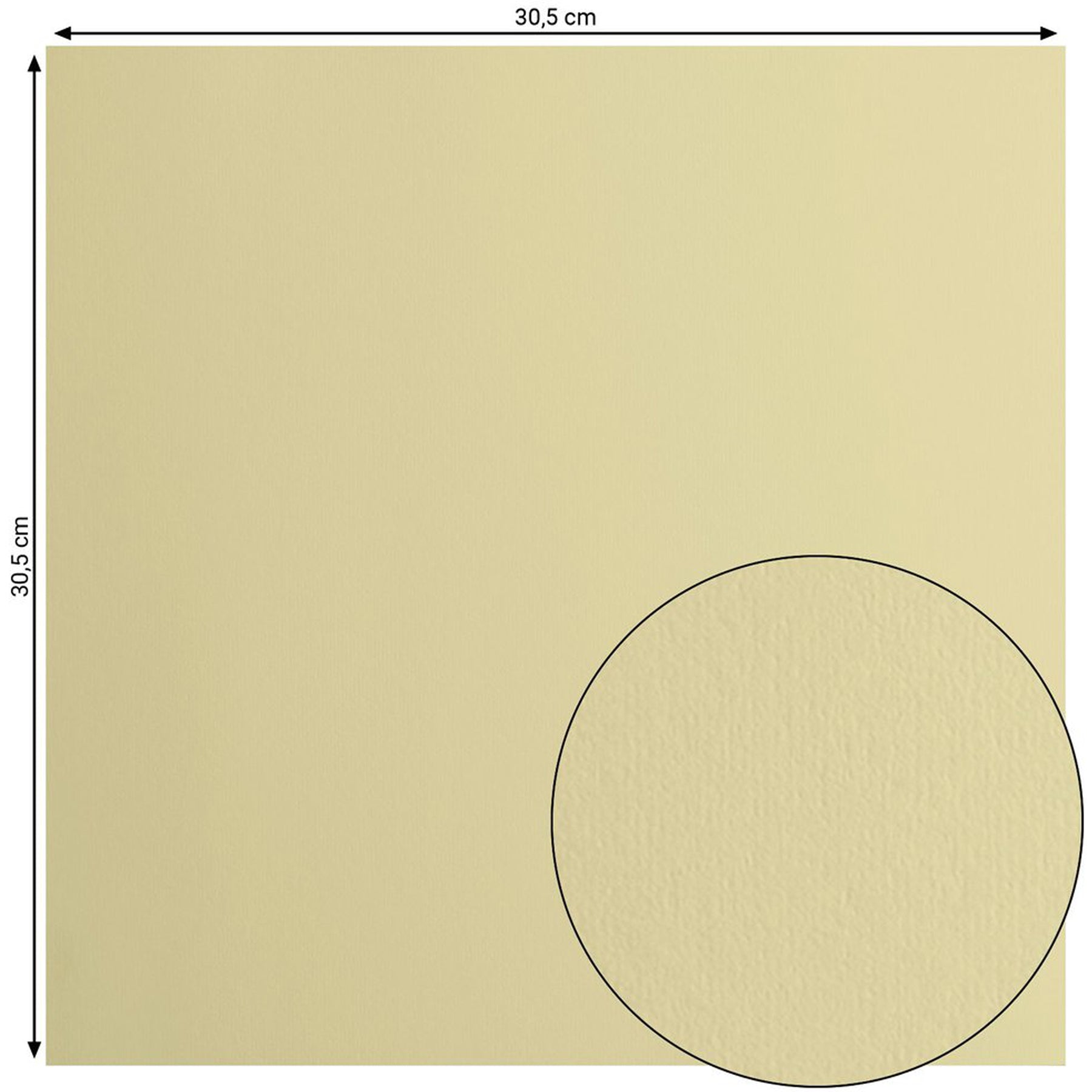 Crealive Cardstock Basic 216 g/m2 - 12’’ x 12’’ - Pudding  Spezifikationen:  12’’ x 12’’ (30.5 cm x 30.5 cm) 216 g/m2 beidseitig farbig (voll durchgefärbt) beschreibbar säurefrei glatt mit leicht rauer Oberfläche    Dieses Cardstock / Bastelpapier ist geeignet für:  Karten Karten-Verzierungen Plotten Stanzen Prägen Geschenkboxen Bastelpapier für die Schule oder Kindergarten Scrapbooking