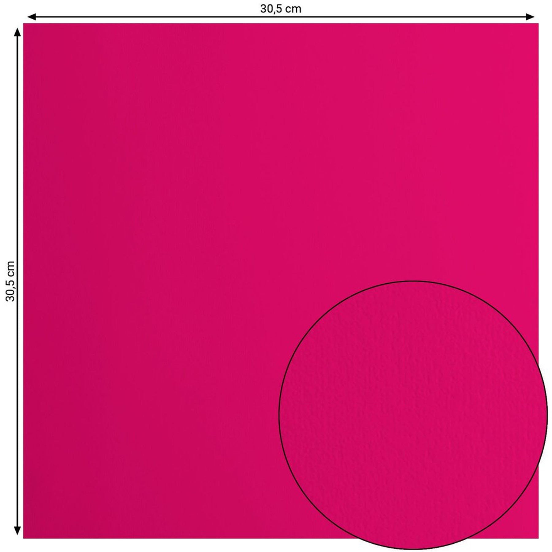 Crealive Cardstock Basic 216 g/m2 - 12’’ x 12’’ - Raspberry  Spezifikationen:  12’’ x 12’’ (30.5 cm x 30.5 cm) 216 g/m2 beidseitig farbig (voll durchgefärbt) beschreibbar säurefrei glatt mit leicht rauer Oberfläche    Dieses Cardstock / Bastelpapier ist geeignet für:  Karten Karten-Verzierungen Plotten Stanzen Prägen Geschenkboxen Bastelpapier für die Schule oder Kindergarten Scrapbooking