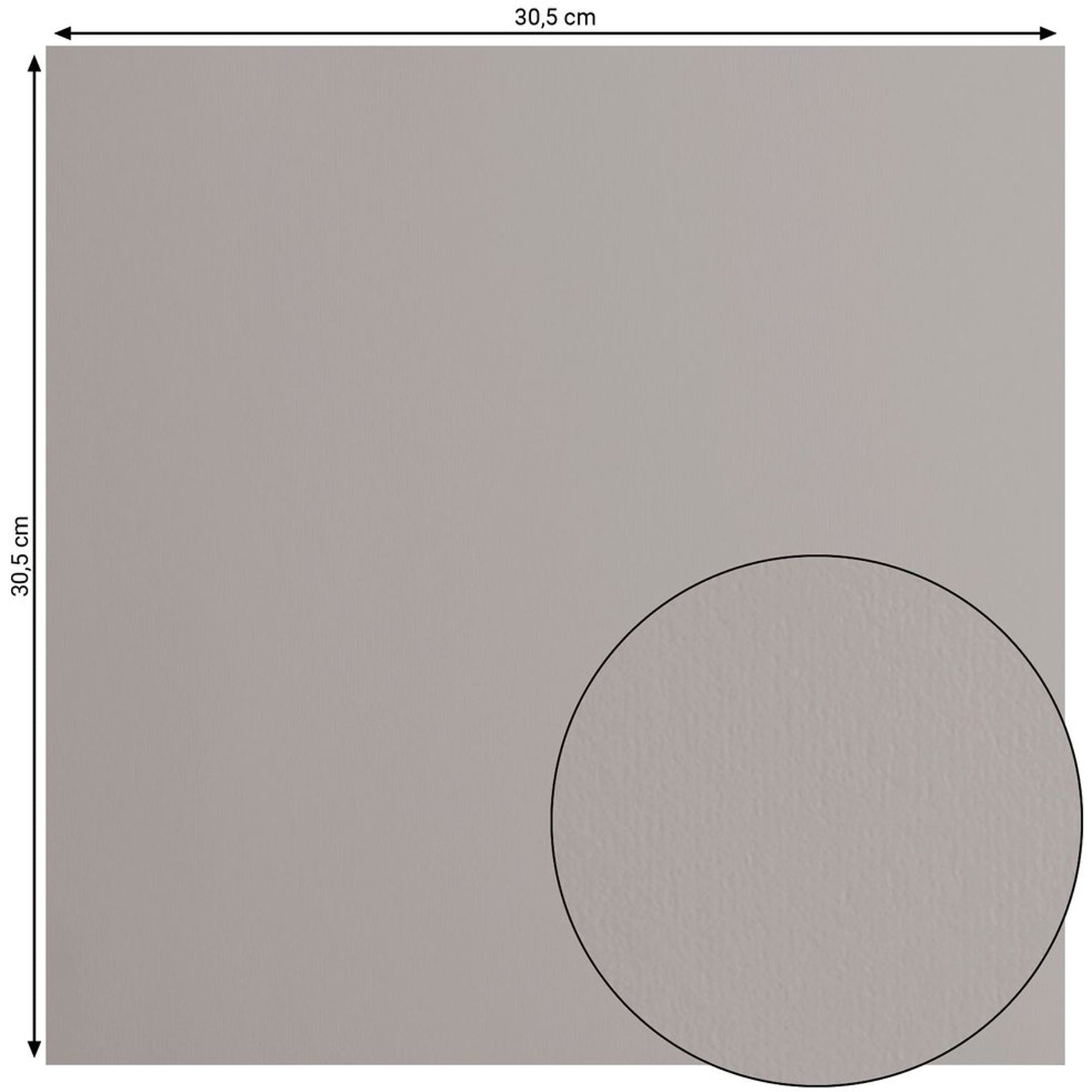 Crealive Cardstock Basic 216 g/m2 - 12’’ x 12’’ - Tin  Spezifikationen:  12’’ x 12’’ (30.5 cm x 30.5 cm) 216 g/m2 beidseitig farbig (voll durchgefärbt) beschreibbar säurefrei glatt mit leicht rauer Oberfläche    Dieses Cardstock / Bastelpapier ist geeignet für:  Karten Karten-Verzierungen Plotten Stanzen Prägen Geschenkboxen Bastelpapier für die Schule oder Kindergarten Scrapbooking