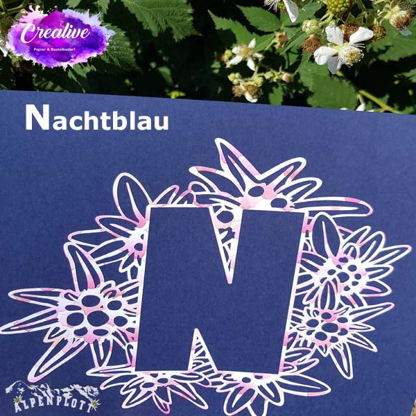 Plotter-Datei von Alpenplott - N-Edelweiss Buchstabe