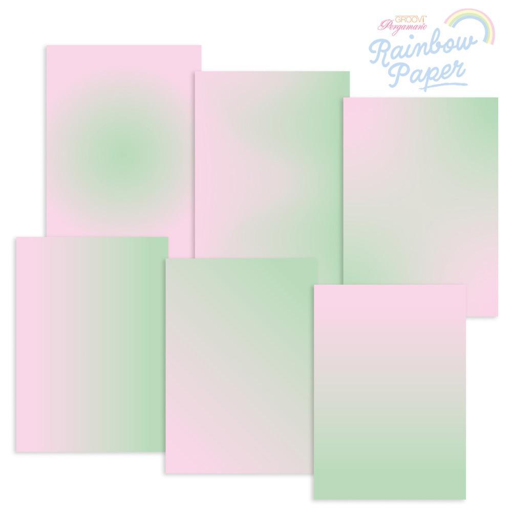 Regenbogen Transparentpapier 140 g/m2 inkl. Regenbogen Papier 80 g/m2 -Rosengarten  Spezifikationen:  A4 (21.0 cm x 29.7 cm) Transparentpapier 140 g/m2 Papier 80 g/m2 24 Bogen 6 Regenbogen Designs Design: Rosengarten    Inhalt:  12 x Transparentpapier 140 g/m2 12 x Papier 80 g/m2    Dieses besondere Regenbogen Transparentpapier in Kombination mit 80 g/m2 Papier lässt sich für vielfältige Bastelkreationen verwenden. Ob Boxen-Deko, Karten-Details, Verpackungen, Laternen